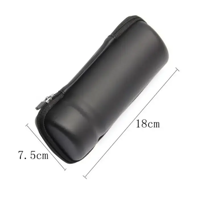 Boîte de rangement robuste en polyester et EVA pour outils de réparation de vélo et accessoires de cyclisme étanche grande capacité noir blanc