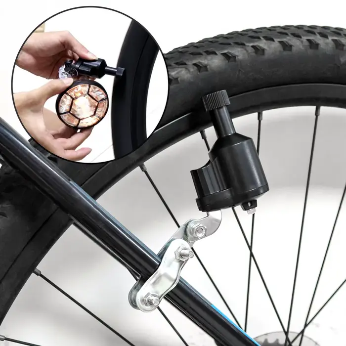 Feux dynamo LED auto-alimentés pour vélo