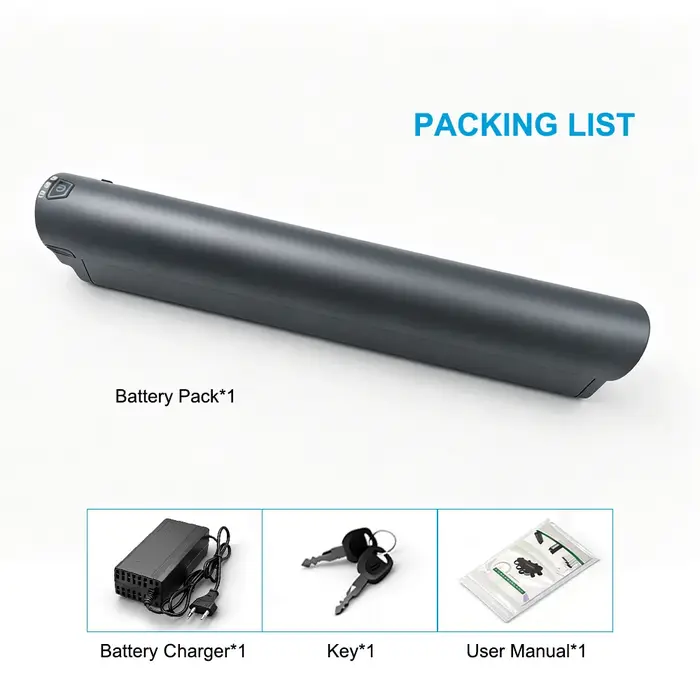 Batterie de vélo électrique amovible intégrée 36V 48V 13Ah 14Ah 17.5Ah pour Touroll J1 Trekking Actbest Cores Jasion EB5 Roamer ST EBike