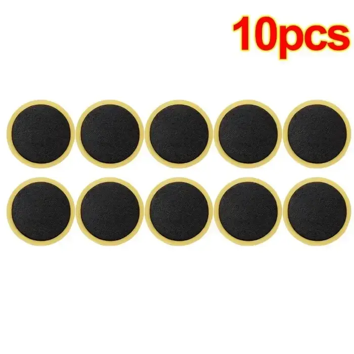 Patchs pour pneus de vélo sans colle, Kit de réparation rapide pour tous les Types de pneus de vélo,