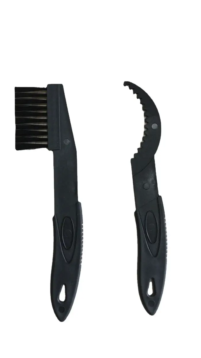 Brosse de nettoyage de chaîne de vélo, outil de nettoyage de chaîne multi-usages à Double tête pour 
