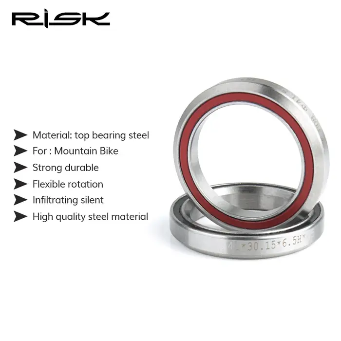 Risque vélo casque roulements 41/41.8/47/49/52mm vtt route