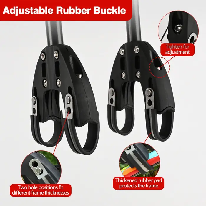 Porte-bagages arrière réglable en métal NEWBOLER pour vélo