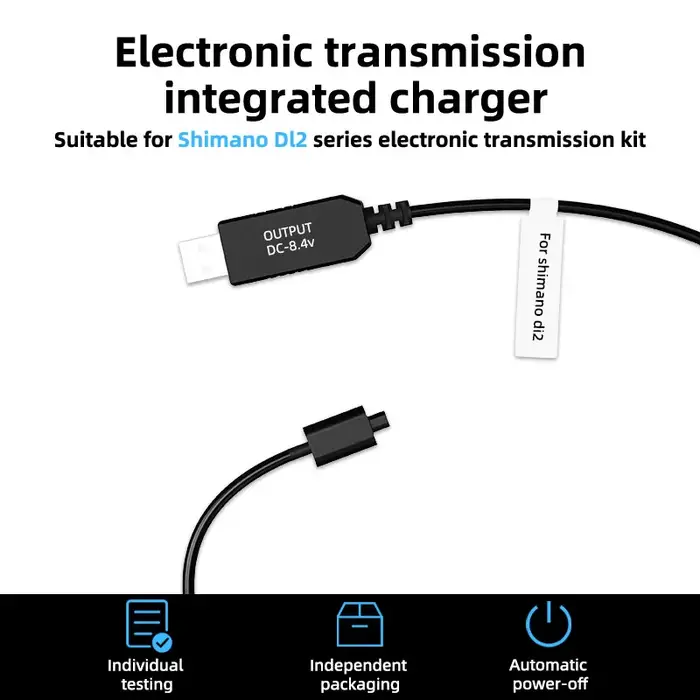 Chargeur de conception tout-en-un pour vélo évariable, pour Shimano Di2, Kit de changement de vitess