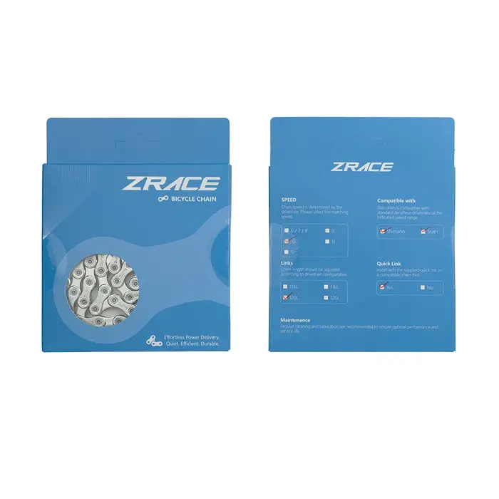 Chaîne de vélo ZRACE 8 9 10 11 12 vitesses VTT