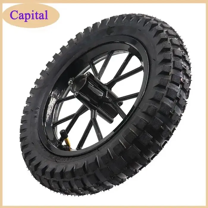 Roues de 12 pouces, roues avant 12 1/2X2.75 adaptées aux vélos électriques, accessoires de roues 12 1/2X2 1/4