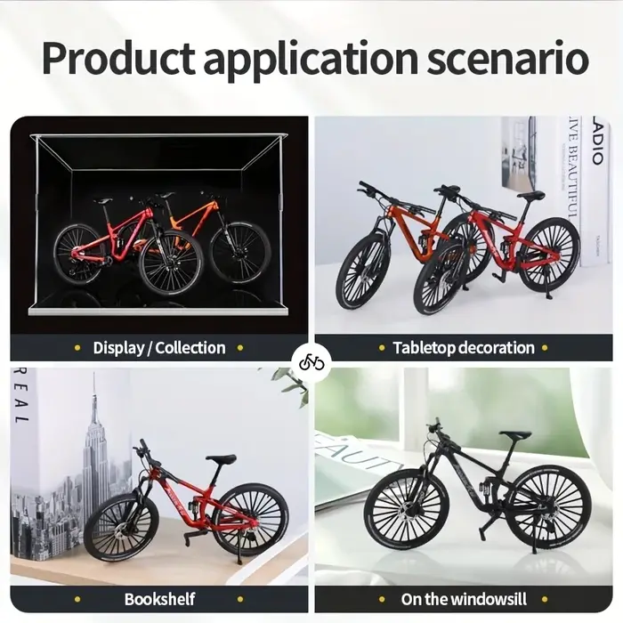 Jouet modèle de vélo de route à l'échelle 1:6