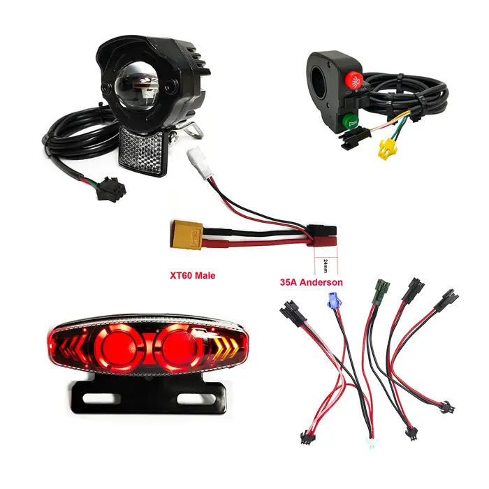 Phare électrique pour vélo électrique
