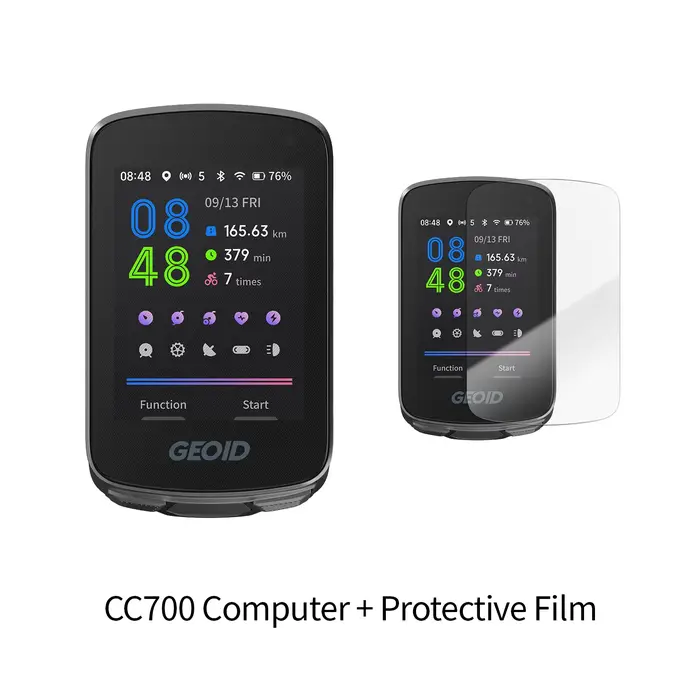 GEOID CC700 GPS ordinateur de vélo 2.8 pouces écran couleur Route Navigation compteur de vitesse de 