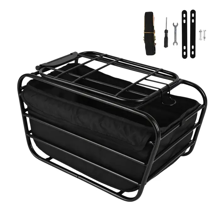 Panier arrière robuste pour vélo