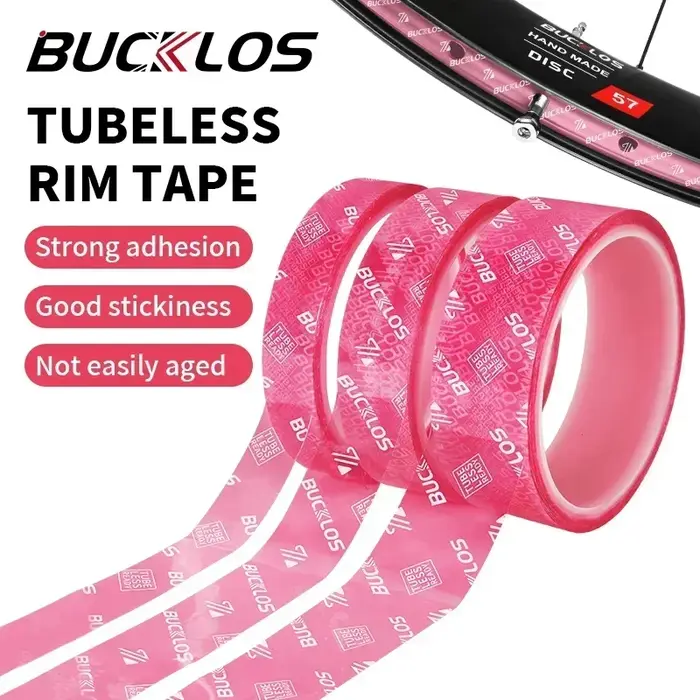 BUCKLOS – bandes de jante de vélo Tubeless, 10M, doublure de pneu sous vide, 17-35MM, bandes de jant