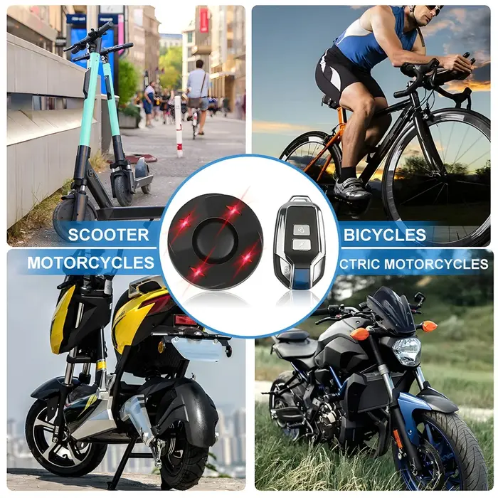 Alarme de vélo sans fil
