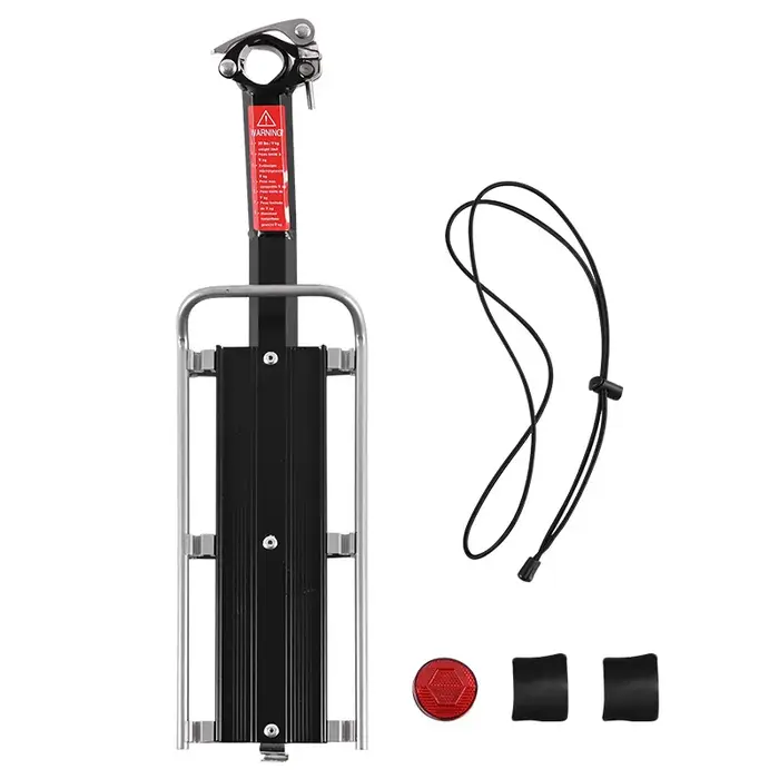 Porte-bagages de vélo à dégagement rapide
