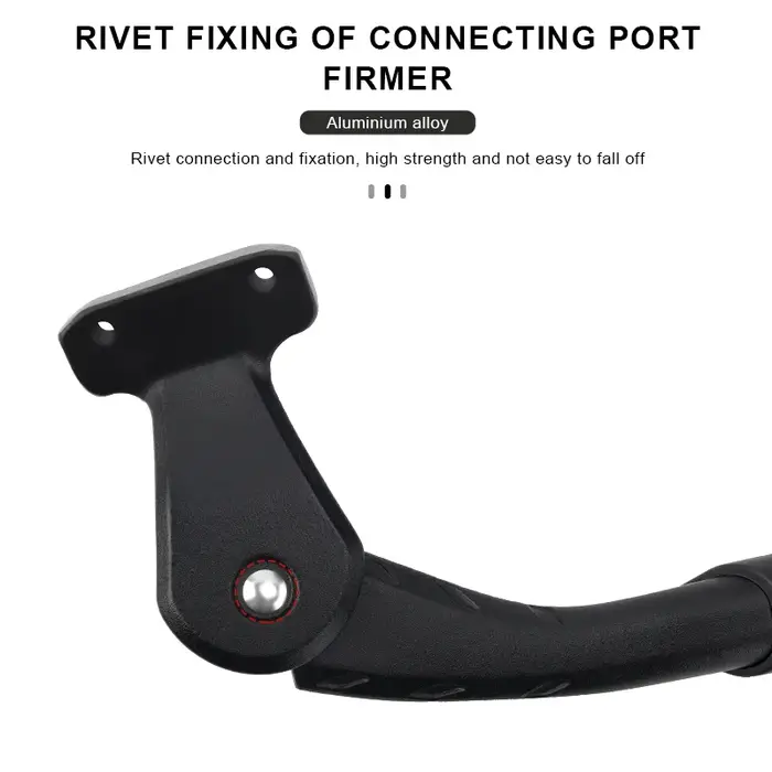 RIDERACE Béquille latérale réglable en aluminium pour VTT et vélo de route