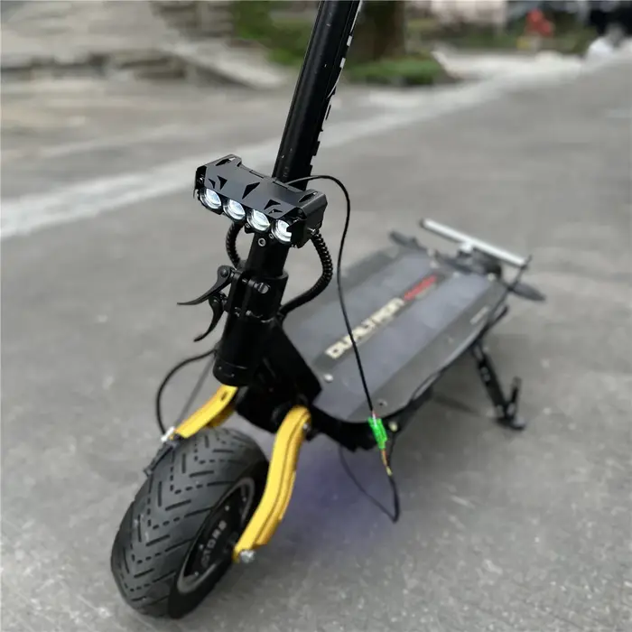 Phare avant Four EYE Spotlight 38W pour tous les scooters Dualtron Thunder Victor Spider DT3, moto modifiée avec interrupteur