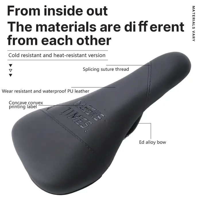 HASSNS TP2003 Selle de vélo Dirt Jump