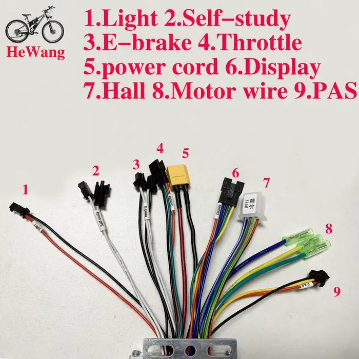 Contrôleur de moteur sans balais pour scooter électrique 24V 36V 48V 20a
