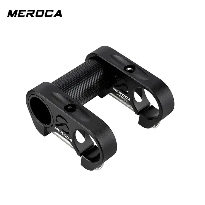 Tige de guidon de vélo MEROCA 25.4 pour vélo pliant Brompton DAHON 412 SP8, double tige à montage di