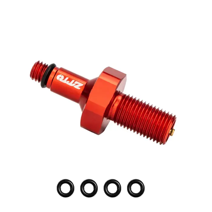 Adaptateur de Valve de vélo, outil de Conversion, amortisseur arrière en alliage d'aluminium, buse d