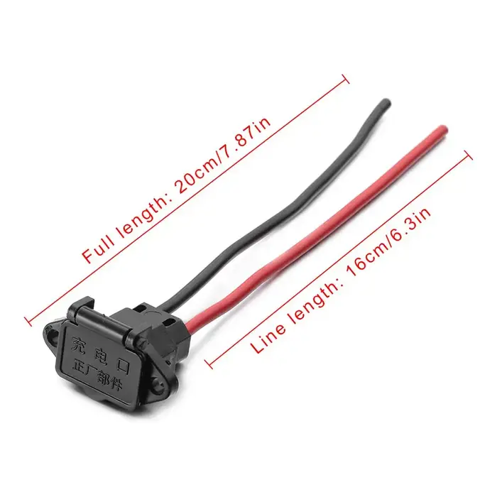 Prise de charge de batterie de vélo électrique