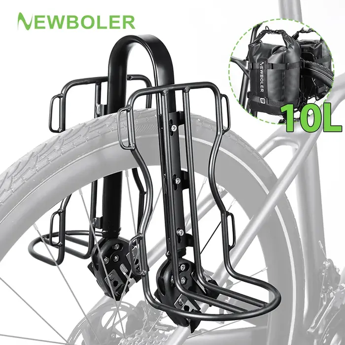 Porte-bagages de vélo en alliage d'aluminium