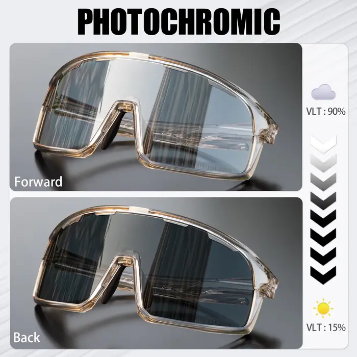 SCVCN lunettes de soleil de cyclisme photochromiques