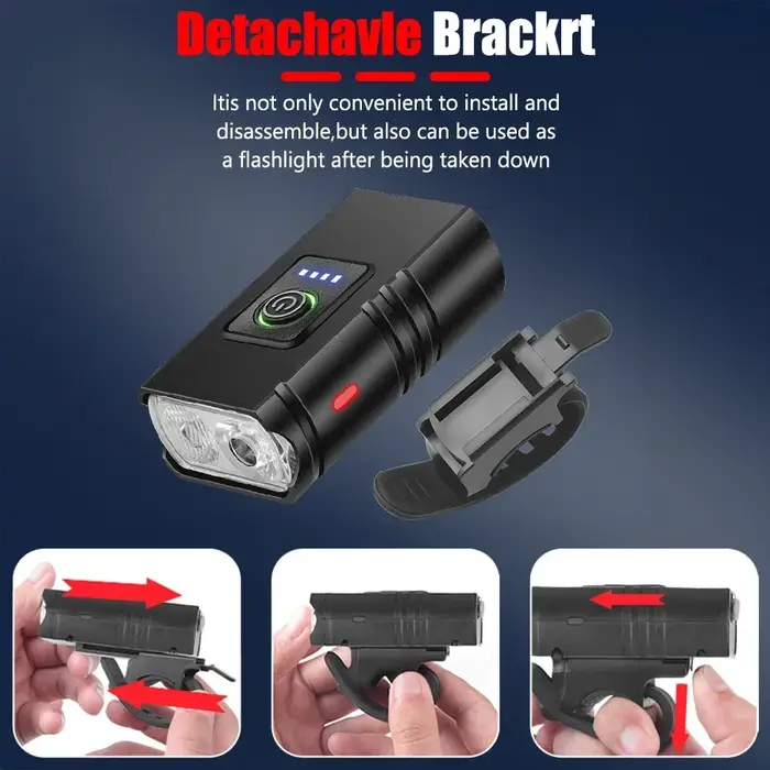 Phare de vélo Portable LED