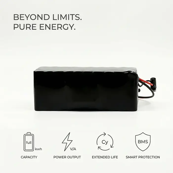 Batterie au Lithium pour Scooter électrique 10S4P 36V