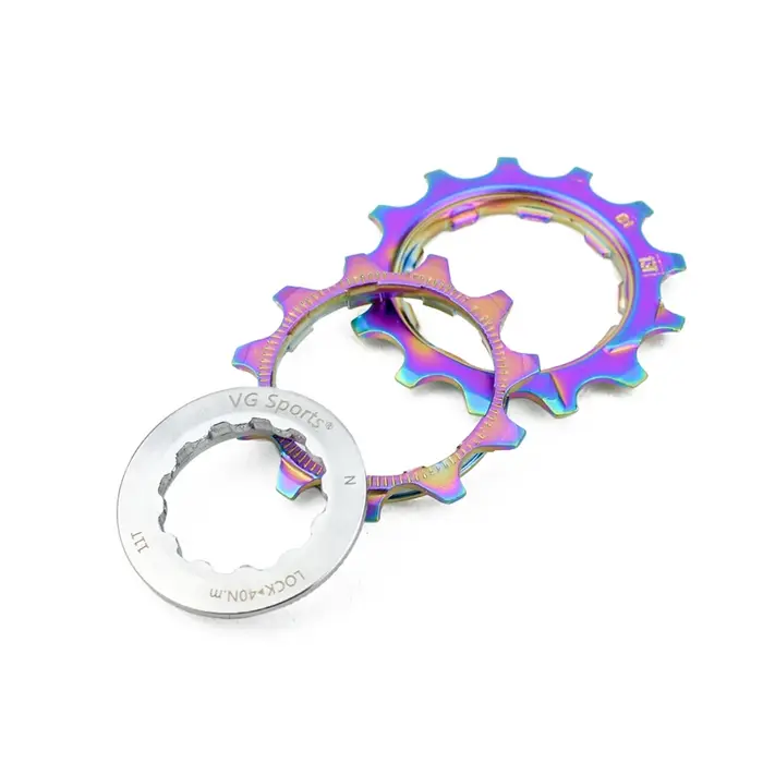 8 9 10 11 12 vitesses arc-en-ciel vélo Cassette VTT roue libre