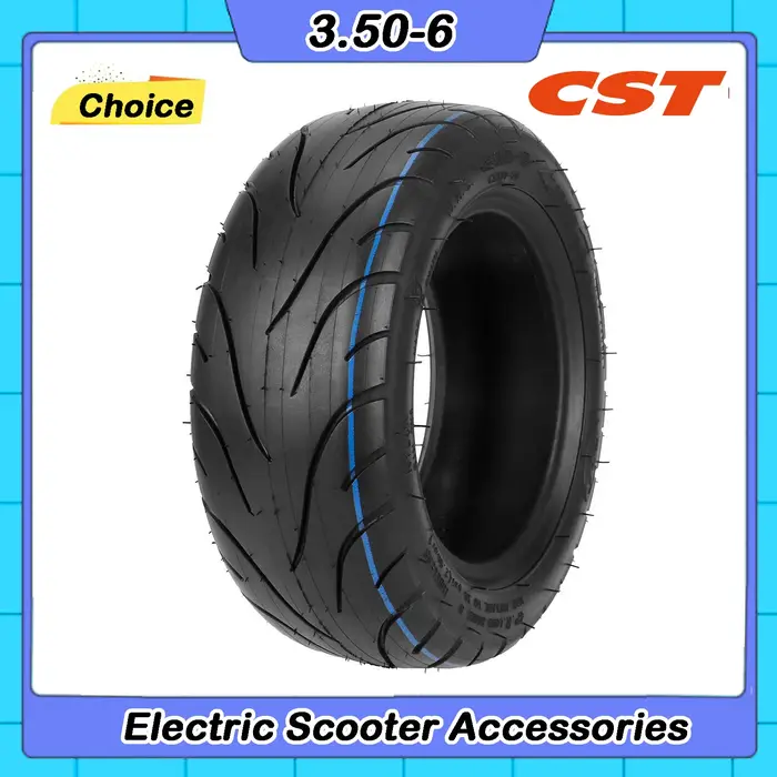 Pneu tubeless CST 3.50-6 pour trottinette électrique et roue d'équilibrage 10X3.50-6 10x4.00-6 90/65