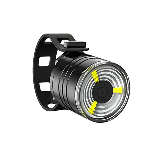 Nouveau phare de vélo VTT rechargeable à piles bouton