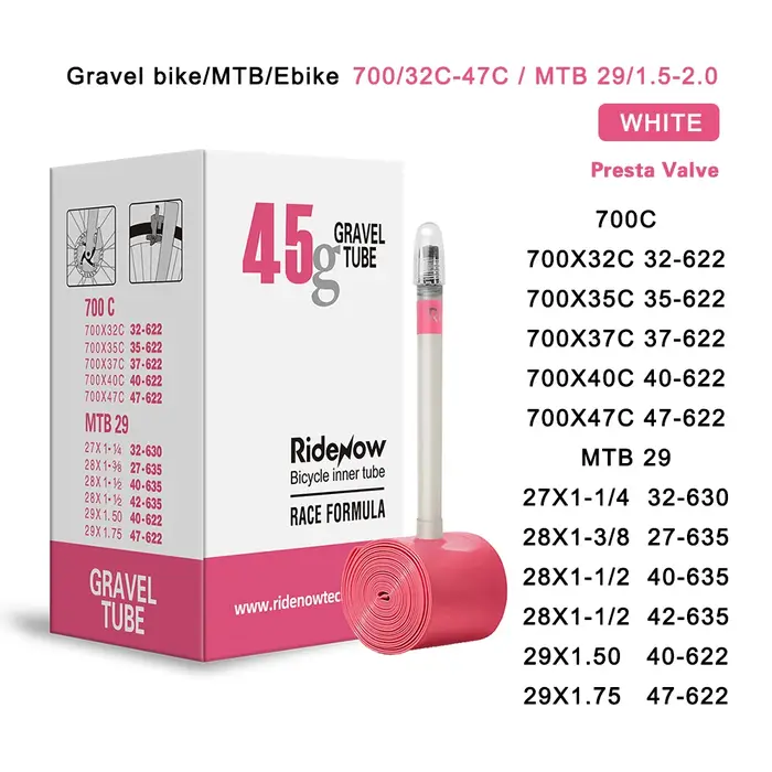 RideNow-Chambre à air en TPU pour vélo de route