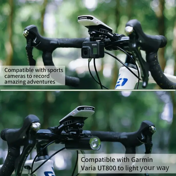 Support d'ordinateur de vélo Thinvik pour Garmin Edge 1040 1030 840 830 540 530 130