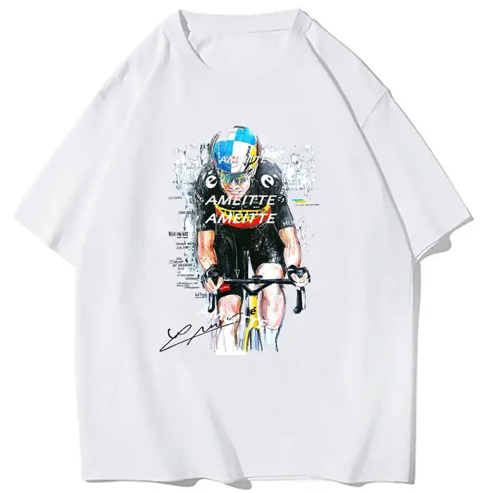 T-shirt de cyclisme Wout van Aert Legeng Rider 2026