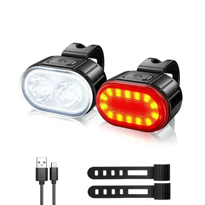 Feu de vélo 15LED avec cloche 120DB