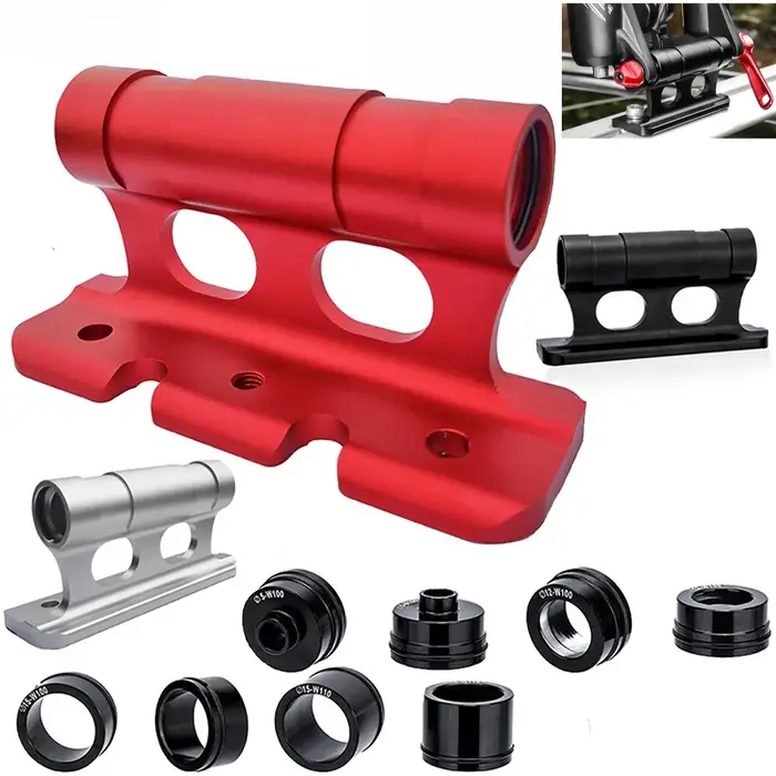 Support de toit universel pour fourche de vélo à dégagement rapide