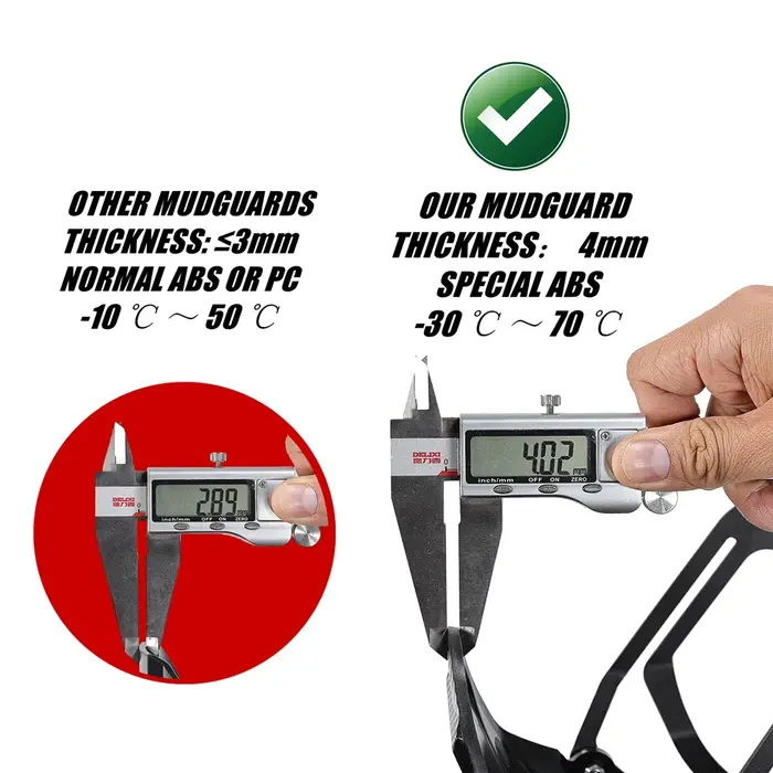 Garde-boue arrière amélioré pour trottinette électrique 10 pouces AUSOM DT1 DT2 GOSOUL 2 F1 MAX SR1 K20 PRO L1 L2 KUGOO F3 LX10+ M3 KUKIRIN G2