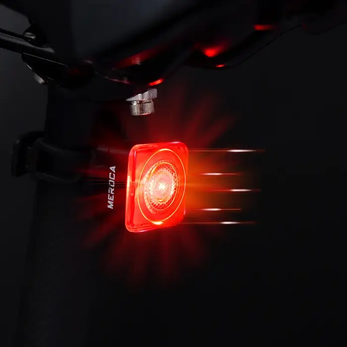 MEROCA feu arrière de vélo capteur de frein Intelligent lumière pour vtt