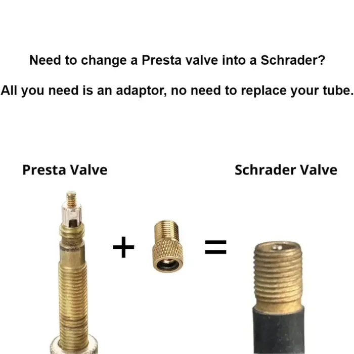 Adaptateur de convertisseur de pompe de Valve de vélo