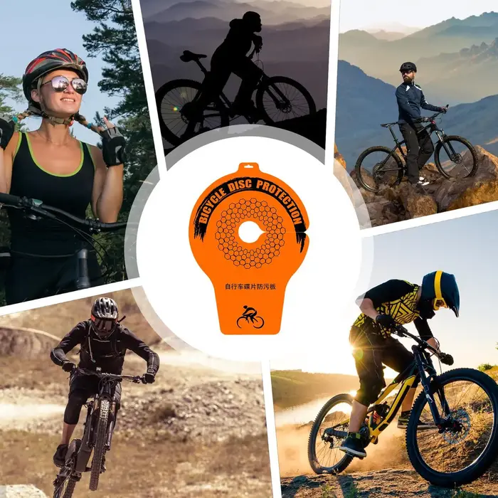 Protection de frein à disque de vélo