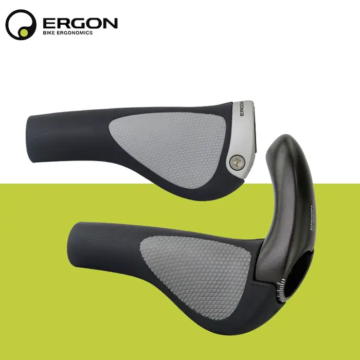ERGON – poignée de guidon de vélo en alliage d'aluminium