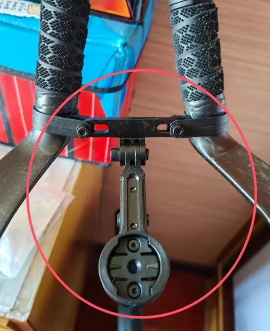 Support d'ordinateur de vélo en aluminium CNC