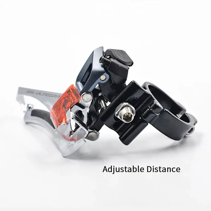 Pince d'adaptateur réglable pour dérailleur de vélo en alliage d'aluminium épais artisanat CNC pour guidon 28.6 31.8 34.9mm noir gris rouge orange vert blanc