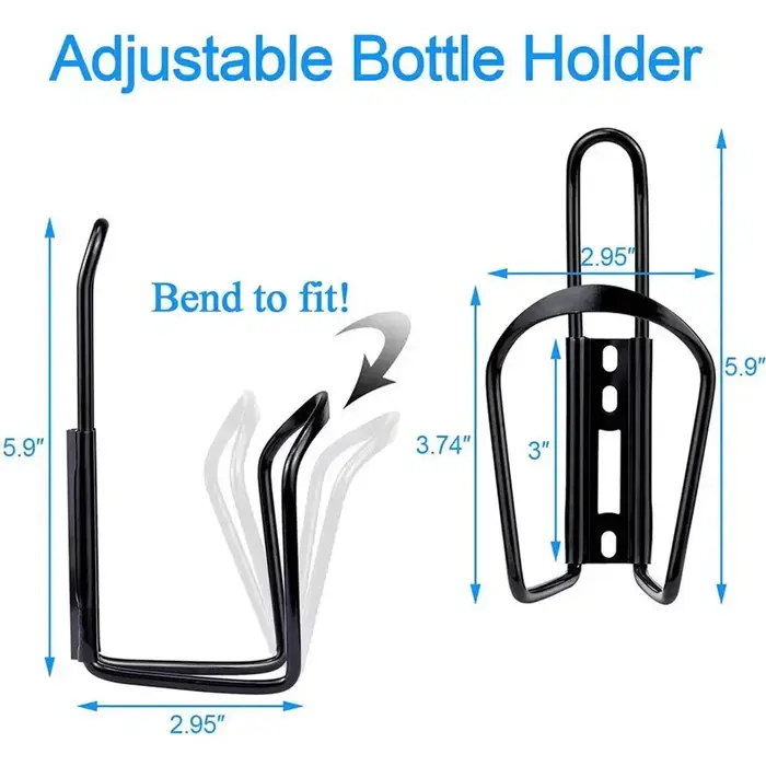 Porte-bouteille de vélo en alliage d'aluminium