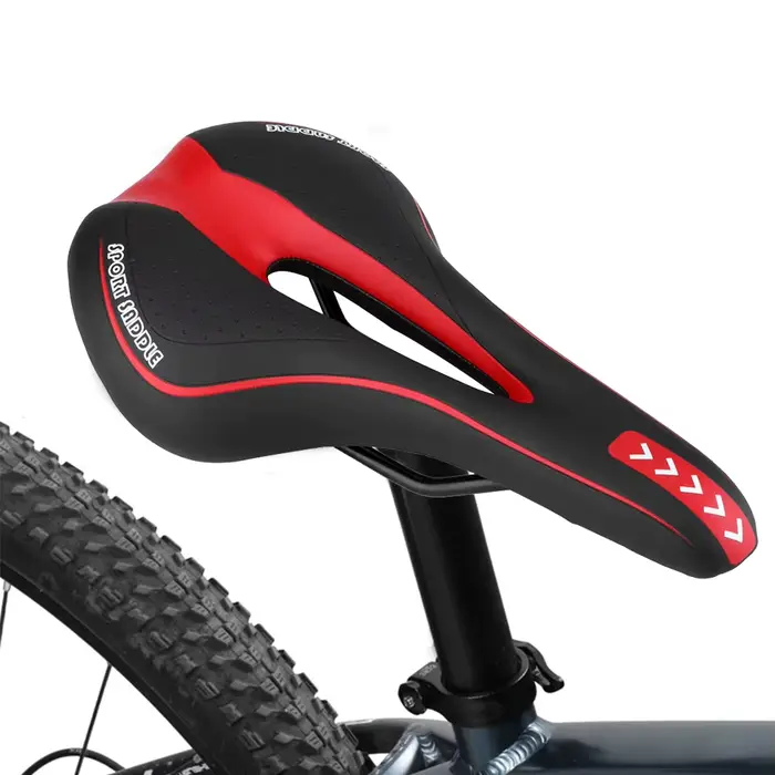 Siège de vélo de route de montagne confortable coussin de cyclisme souple selle