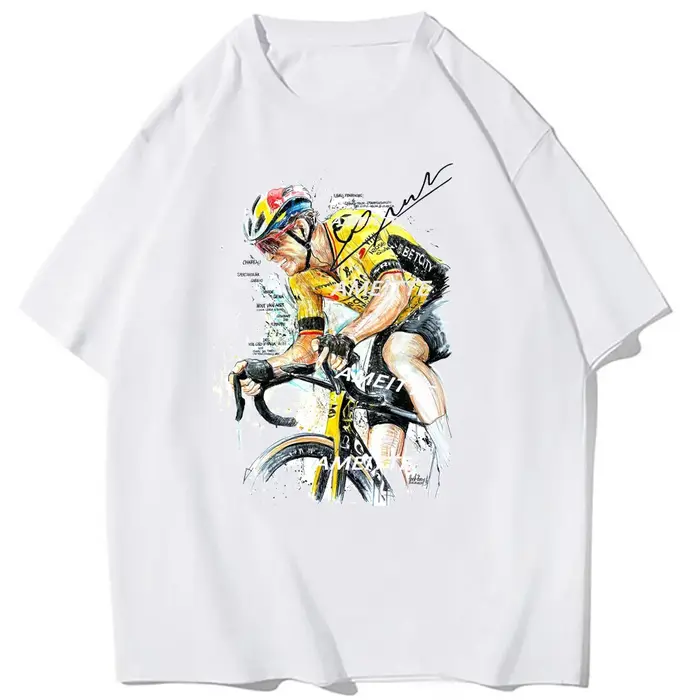 T-shirt de cyclisme Wout van Aert Legeng Rider 2026