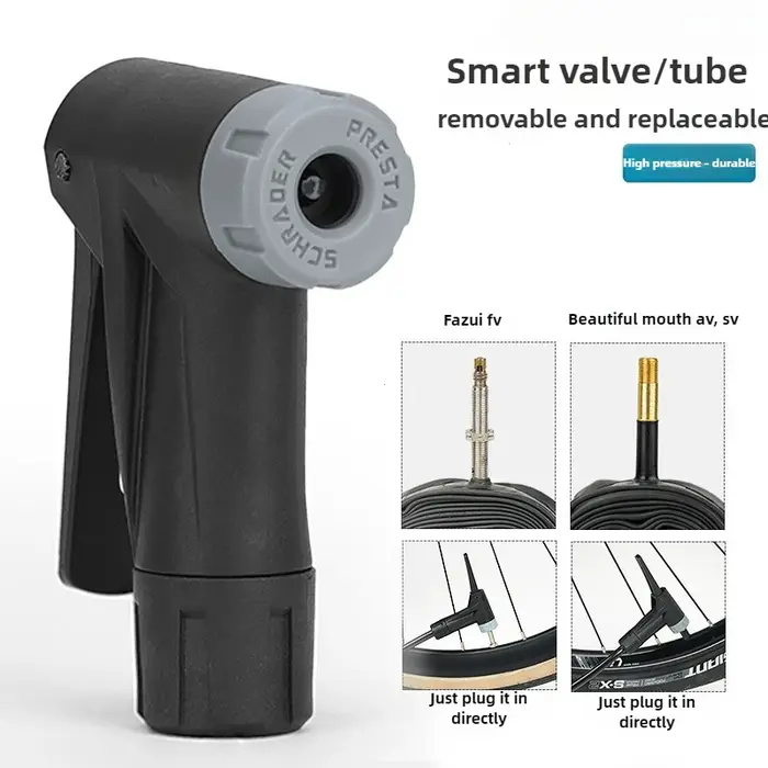 Adaptateur de tête de buse de pompe à vélo