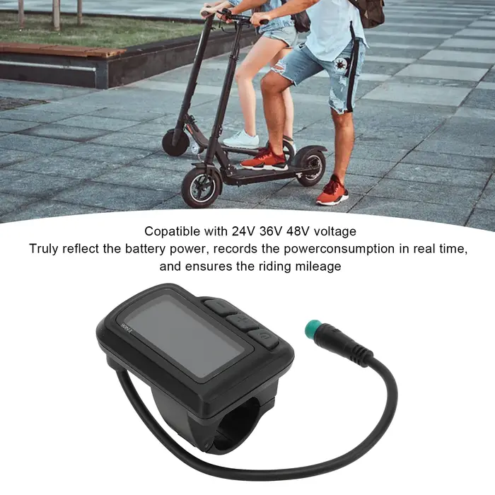 Écran LCD de remplacement pour vélo électrique