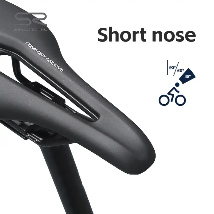 Selle de vélo respirante SELLE ROYAL Aeros O Hollow