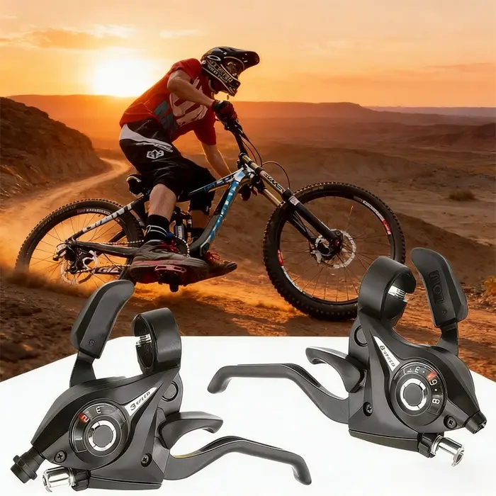 Leviers de frein et de changement de vitesse pour vélo de montagne